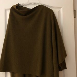 Eileen Fisher 2 piece sweater and cape set.